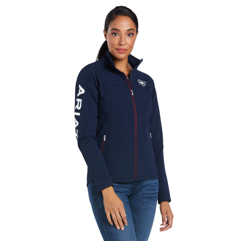 Chaqueta Ariat Agile Softshell Azul Marino Mujer - Chile 493-ORHPJQ